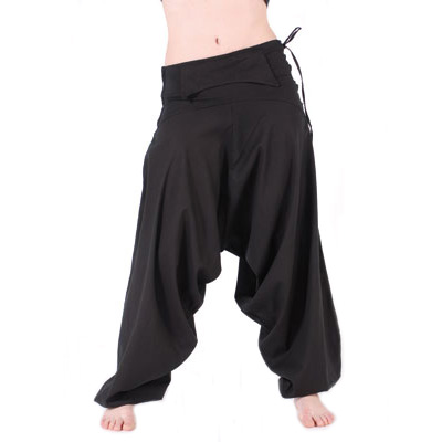 Pantalon style afghan noir - Hippie Yoga